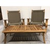 Salon de jardin en bois acacia | Seconde Main