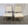 2 folding bamboo chairs and 1 folding table | Vital Collection