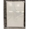 Décoration murale 83x123cm formes abstraites blanches | Seconde main