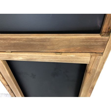 Miroir sur pieds en bois recyclé SANDY