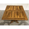 MAEVA Garden Table for 2 People - Teak Wood - 70 x 70 cm - Second Hand