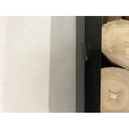 Décoration murale100x100cm bois branches Teck nature | Collection Sam