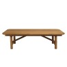 Tavolino da giardino 130x70cm in legno di teak riciclato | Macabane