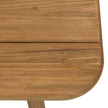 130x70cm garden coffee table made from recycled teak | Macabane