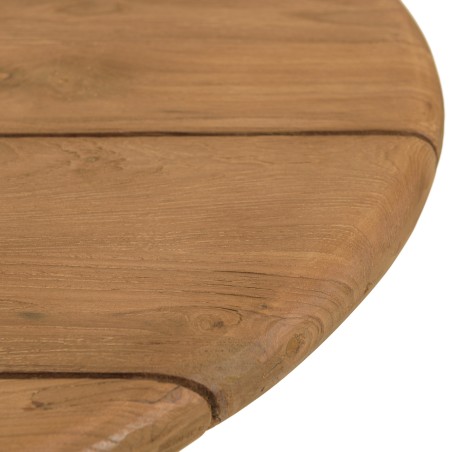 Oval garden table, 240 x 120 cm, made from recycled teak