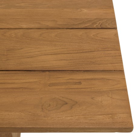 250x100cm garden dining table made from recycled teak