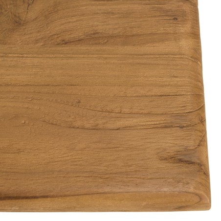 Vierkante tuintafel van gerecycled teakhout | Macabane Meubelen