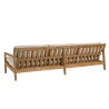 Gartensofa 5-Sitzer aus recyceltem Teakholz | Macabane Möbel