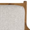 Tuinfauteuil van naturel gerecycled teakhout