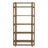 100x200cm bookcase made from recycled teak | Macabane Furniture