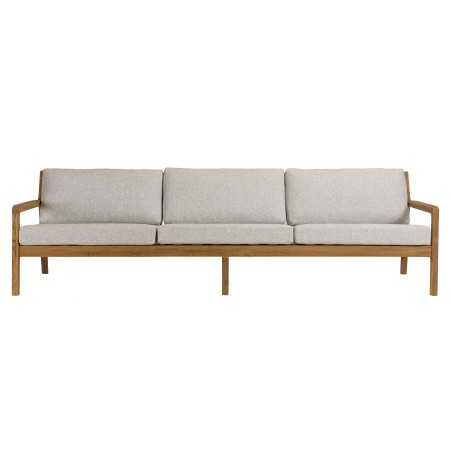 7-seater garden furniture set made from recycled teak | Macabane