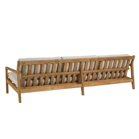 Tuinset 7-zits van gerecycled teakhout | Macabane