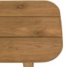 Set Tisch und Bänke aus recyceltem Teakholz | Macabane