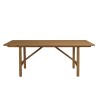 Set Tisch und Bänke aus recyceltem Teakholz | Macabane