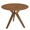 Table à manger ronde en bois de teck recyclé D100cm | Macabane