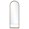 SIXTINE - 70x210cm mirror in recycled teak