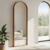 SIXTINE - 70x210cm mirror in recycled teak