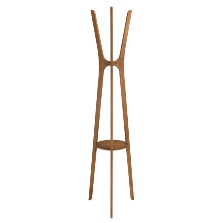 Porte-manteau en bois de teck recyclé | Macabane 