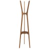 Porte-manteau en bois de teck recyclé | Macabane 