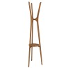 Porte-manteau en bois de teck recyclé | Macabane 