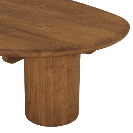 Mesa de centro 140x75cm de madera de teca reciclada | Macabane