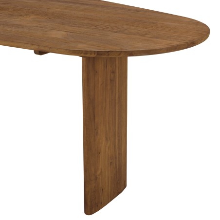Table à manger 260x120cm en bois de teck recyclé | Macabane