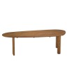 Table à manger 260x120cm en bois de teck recyclé | Macabane