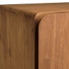 Armoire 2 portes 80x195cm en bois de teck recyclé | Macabane