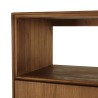 Buffet 2 portes 1 étagère ouverte 90x155cm en bois de teck recyclé | Macabane
