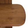 SIXTINE - Bookcase, 160 x 160 cm, made from recycled teak 