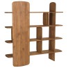 SIXTINE - Bookcase, 160 x 160 cm, made from recycled teak 