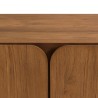 Buffet 3 portes 120x40cm en bois de teck recyclé | Macabane
