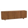 Buffet 4 portes 200x65cm en bois de teck recyclé | Macabane