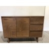 Buffet en bois couleur naturelle avec 3 tiroirs | Seconde Main