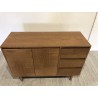 Buffet en bois couleur naturelle avec 3 tiroirs | Seconde Main
