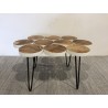 Table basse en bois de teck | Seconde Vie