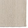 Alfombra rectangular 300x400cm de lana texturizada en tonos beige | Macabane