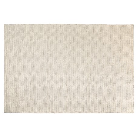 QUENTIN - Rectangular rug, 300x400cm, woven wool, white