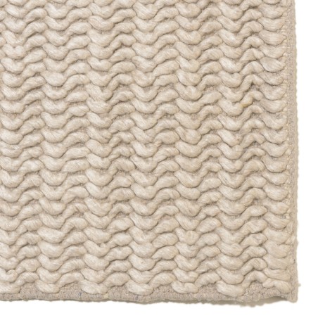QUENTIN - Rectangular rug, 300 x 400 cm, woven wool, beige