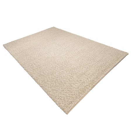 QUENTIN - Rectangular rug, 300 x 400 cm, looped wool, beige