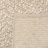 Tappeto rettangolare 300x400cm in lana bouclé color beige | Macabane