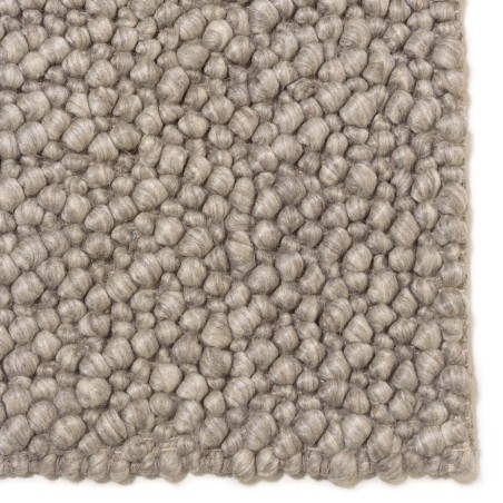 QUENTIN - Rectangular rug, 300 x 400 cm, looped wool, grey