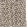 Alfombra rectangular 300x400cm de lana bouclé gris | Macabane