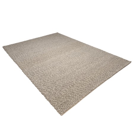 QUENTIN - Rectangular rug, 300 x 400 cm, looped wool, grey