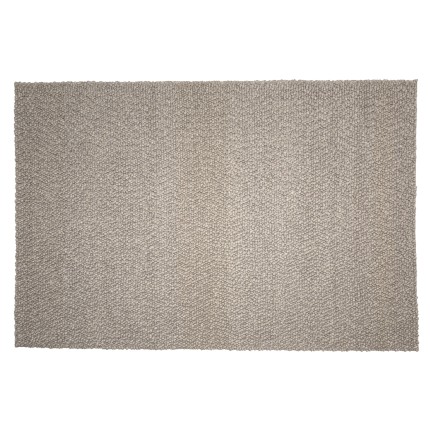 QUENTIN - Rectangular rug, 300 x 400 cm, looped wool, grey