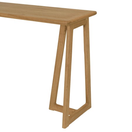 Konsole 110cm aus Mindiholz dreieckige Beine | Macabane
