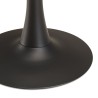 ICARE - Set Nr. 3: Bistrotisch D70cm aus Keramik hell marmoriert