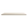 Table bistrot 70x70cm pliable en céramique marbré blanc | Macabane