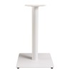 ICARE - Set n. 3: tavolo bistrot 70x70cm in ceramica marmorizzato bianco