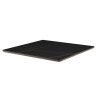 ICARE - Set no. 2: bistro table 70x70cm in black marbled ceramic